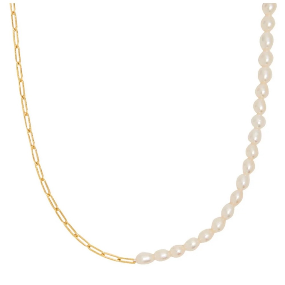 Atolea Mykonos Freshwater Pearl Choker Necklace - Picture 5 of 7